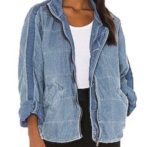 BNWOT Free People Quilted Dolman Jacket